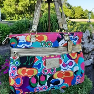 Coach Poppy Pop C Daisy Shoulder Bag